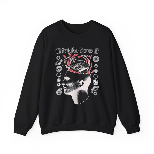 Joe Bart Brain Silhouette Unisex Heavy Blend™ Crewneck Sweatshirt