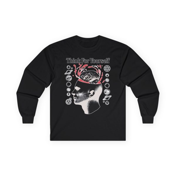 Joe Bart Brain Silhouette Unisex Ultra Cotton Long Sleeve Tee