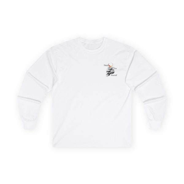 Joe Bart Skull Brain Unisex Ultra Cotton Long Sleeve Tee